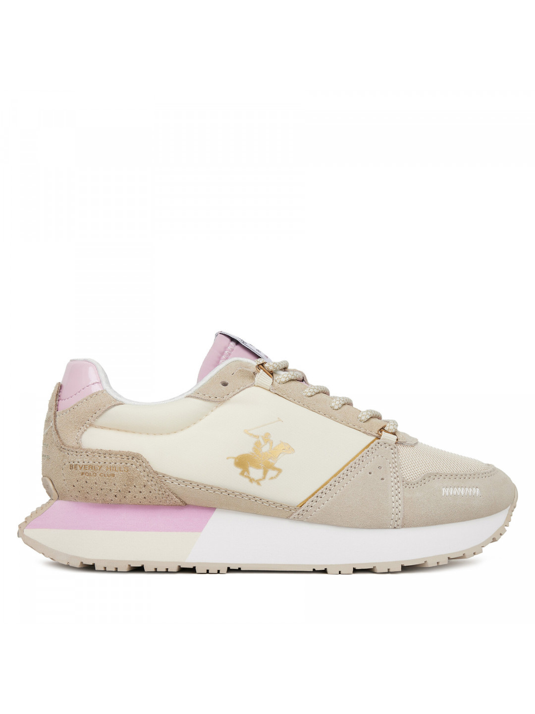 Sneakersy Beverly Hills Polo Club CRUZ MIX 2 Fialová